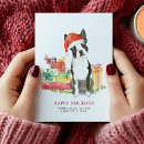 Search for boston christmas cards Terrier