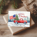 Search for old truck christmas cards Vintage red truck