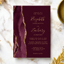 Search for red and gold invitations Chic