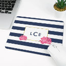 Search for pink peony mousepads Girly