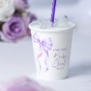 Search for baby shower paper cups Coquette