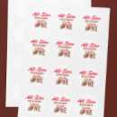 Search for all star stickers Red