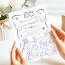 Search for whimsical engagement party invitations Chic