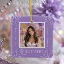 Search for quinceanera christmas tree decorations Purple
