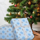 Search for blue and silver wrapping paper Winter
