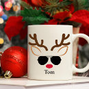 Search for sunglass mugs Reindeer