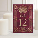 Search for gold and red table cards Mis quince anos