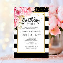 Search for peonies birthday invitations Pink