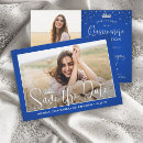 Search for royal blue and silver invitations Daughter