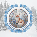 Search for white fox christmas tree decorations Winter