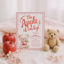 Search for gingham apple invitations Cute