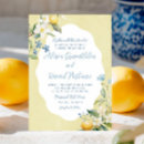 Search for citrus wedding invitations La dolce vita