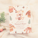 Search for colorful christmas invitations Retro