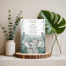 Search for wild adventure invitations Elephant