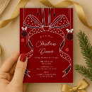 Search for red ribbon invitations Unique