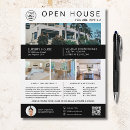 Search for real estate flyers Open house