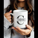 Search for letter c mugs Typography