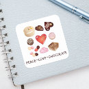 Search for chocolate candy stickers Modern