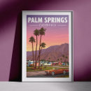 Search for vintage california posters Palm springs
