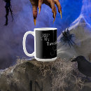 Search for black death mugs Black and white