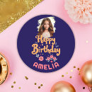 Search for happy birthday floral stickers Girl