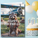 Search for raccoon birthday cards Funny