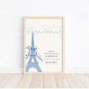 Search for paris welcome signs French baby shower