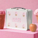 Search for cute ice cream lunch boxes Pink