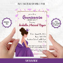 Search for lilac birthday invitations Girl