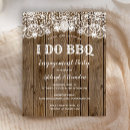 Search for barbeque engagement party invitations Rustic