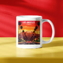 Search for los angels mugs Los angeles cityscape