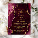 Search for red abstract invitations Geode gemstone