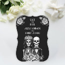 Search for skeleton save the dates Halloween