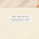 Search for formal return address labels Modern