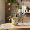 Search for abstract floral mugs Vibrant