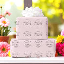 Search for bridal wrapping paper Pink