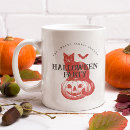 Search for spooky cat mugs Pumpkin