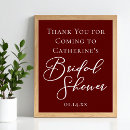 Search for elegant bridal shower posters Chic
