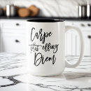 Search for funny latin mugs Carpe diem