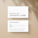 Search for rewards loyalty cards Black and white