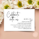Search for black and white brunch invitations Elopement