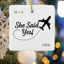 Search for she said yes christmas tree decorations Calligraphy