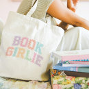 Search for bookish tote bags Girly