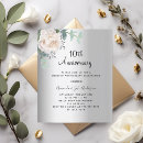 Search for 10 year anniversary invitations Silver