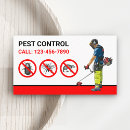 Search for mosquito business cards Exterminating