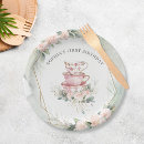 Search for tea party paper plates Pink