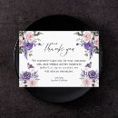 Search for halloween wedding thank you cards Purple