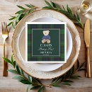 Search for blue and green plaid napkins Vintage