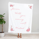 Search for will you marry blankets Pink
