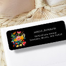 Search for mexican fiesta return address labels Mexico